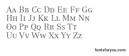 Überblick über die Schriftart LinotypeCentennial45SmallCapsOldstyleFigures