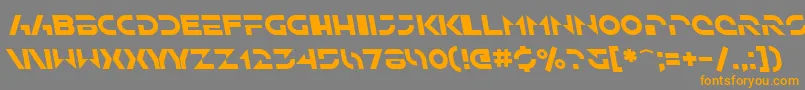 fuente SfSolarSailerItalic – Fuentes Naranjas Sobre Fondo Gris