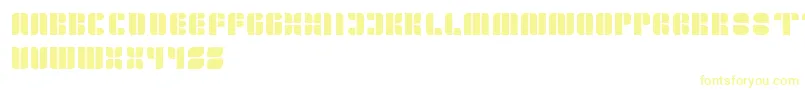 Шрифт GoldenBar – жёлтые шрифты