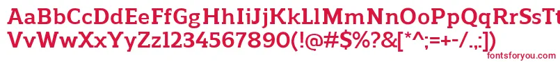 ReganslabBold Font – Red Fonts