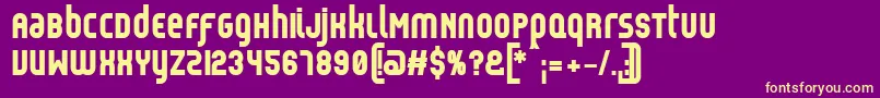 Más sobre la fuente ReflexBlack fuente ReflexBlack – Fuentes Amarillas Sobre Fondo Morado