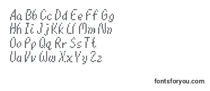 Обзор шрифта Mario64