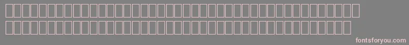 Wphv11n Font – Pink Fonts on Gray Background