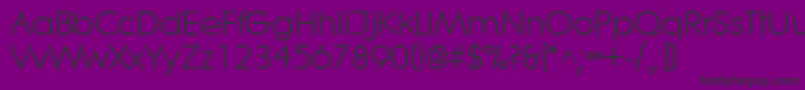 Lisätietoja LitheRegular-fontista LitheRegular-fontti – mustat fontit violetilla taustalla
