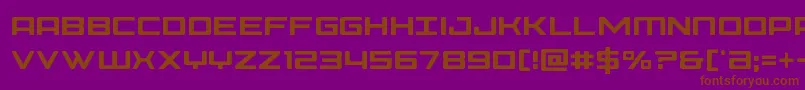 More about Phoeniciacond Font Phoeniciacond Font – Brown Fonts on Purple Background