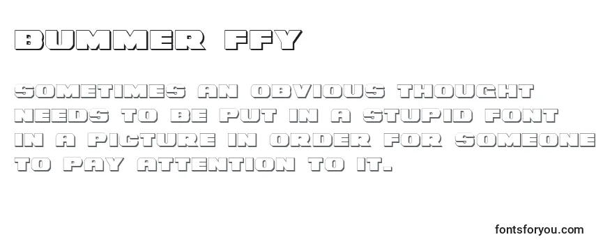 Bummer ffy Font
