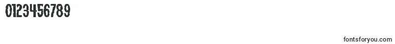 Carnivalcorpseexpand Font – Fonts for Numbers and Digits