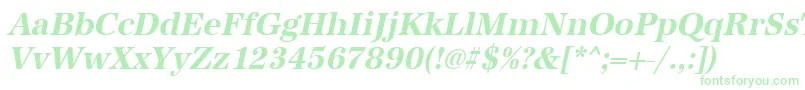UrwantiquatnarBoldOblique Font – Green Fonts
