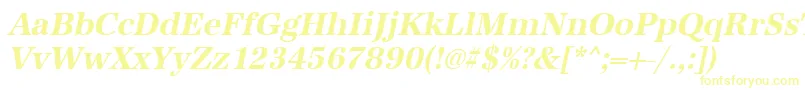 UrwantiquatnarBoldOblique Font – Yellow Fonts