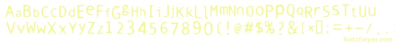 Warmmilk Font – Yellow Fonts