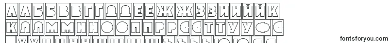 Шрифт AGrotocmotl – болгарские шрифты