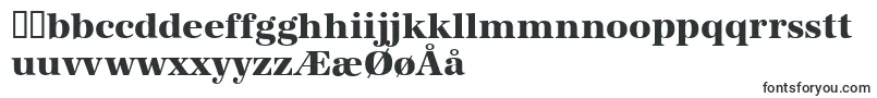 AntiquastdXboldRegular-fontti – tanskankieliset fontit