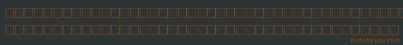 FeiglRegular Font – Brown Fonts on Black Background