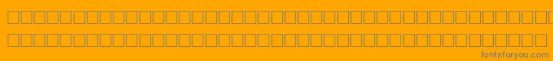 Шрифт FeiglRegular – серые шрифты на оранжевом фоне