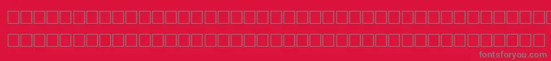 Шрифт FeiglRegular – серые шрифты на красном фоне