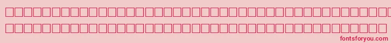 FeiglRegular Font – Red Fonts on Pink Background