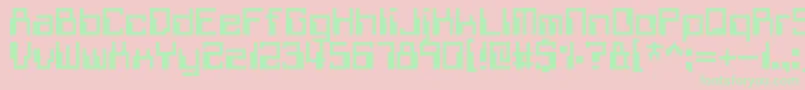 More about WithheldData Font WithheldData Font – Green Fonts on Pink Background