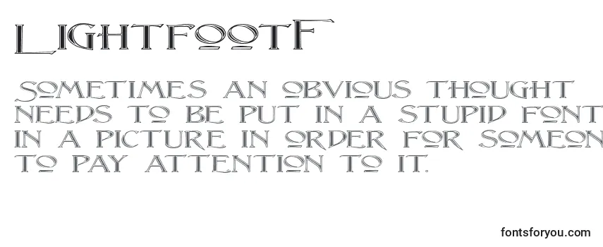 LightfootF Font