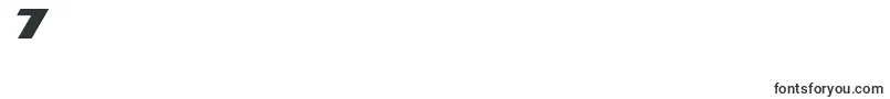 フォントSuperRetroItalicM54 – フォント数字7
