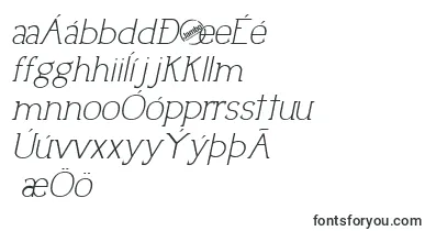 UptownEleganceItalic font – icelandic Fonts
