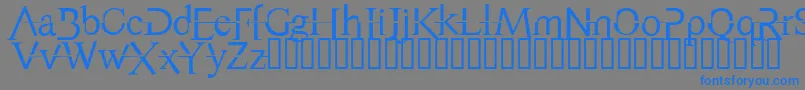 AppendixNormal Font – Blue Fonts on Gray Background