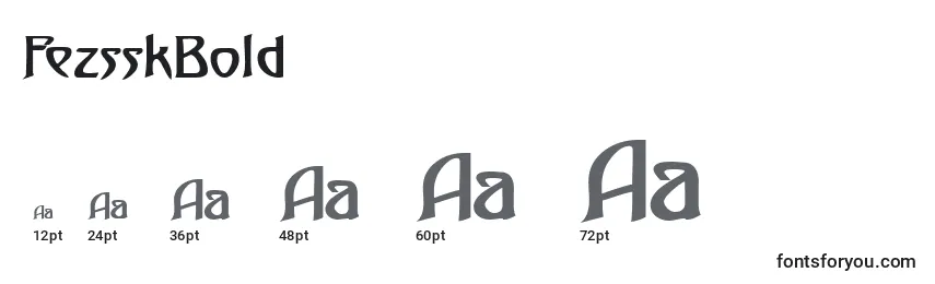 FezsskBold Font Sizes