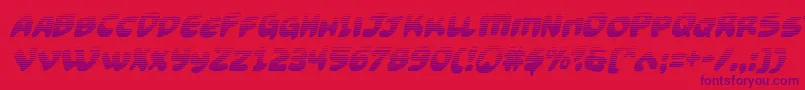 More about Funnypagesgradital Font Funnypagesgradital Font – Purple Fonts on Red Background
