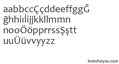 Candara font – turkish Fonts