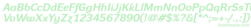 DynagroteskdxeItalic Font – Green Fonts