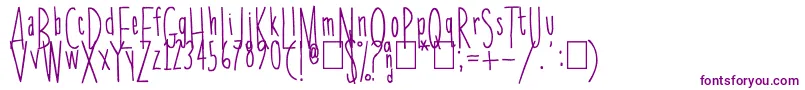 Skinnychick Font – Purple Fonts
