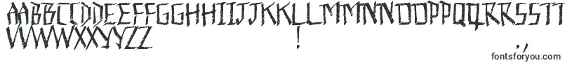 QuickPickYourHat-Schriftart – Asiatische Schriften