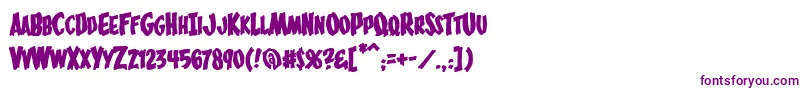 BucketOBlood Font – Purple Fonts