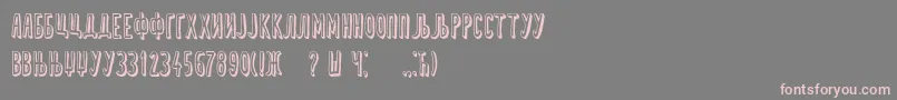 Delija Font – Pink Fonts on Gray Background