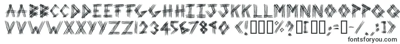 Шрифт 3ProngTree – графические шрифты