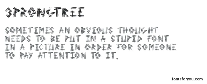 3ProngTree Font