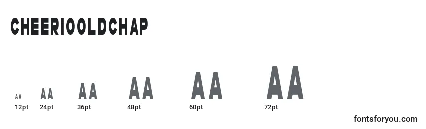 CheerioOldChap Font Sizes
