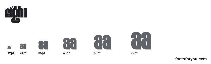 Eigh1 Font Sizes