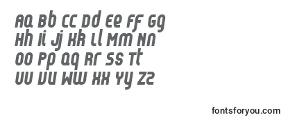 ReflexBlackItalic-fontti