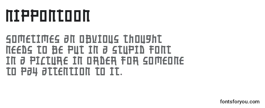 Nippontoon Font