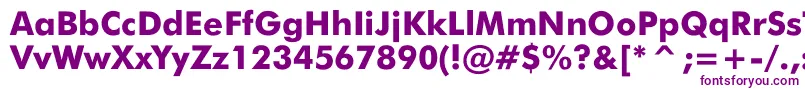 JensenBlack Font – Purple Fonts