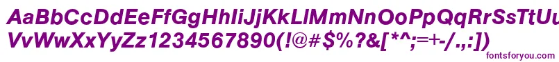 ArezzoDemiitalic Font – Purple Fonts