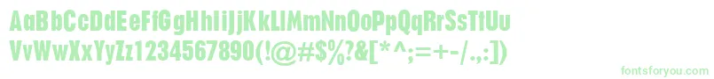 P760SansRegular Font – Green Fonts