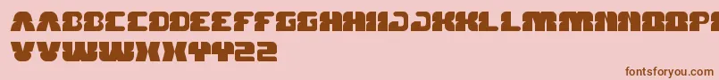 More about ForestJump Font ForestJump Font – Brown Fonts on Pink Background