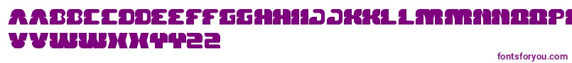 ForestJump Font – Purple Fonts on White Background
