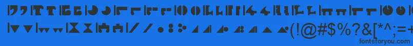 Lisätietoja InterlacByBluePanther-fontista InterlacByBluePanther-fontti – mustat fontit sinisellä taustalla