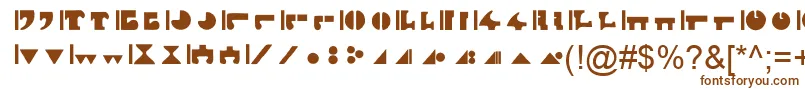 Lisätietoja InterlacByBluePanther-fontista InterlacByBluePanther-fontti – ruskeat fontit