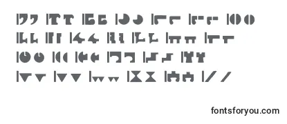 InterlacByBluePanther-fontti