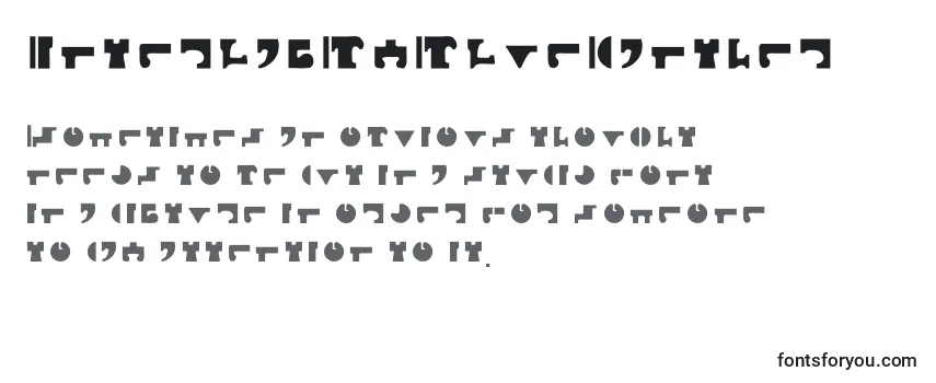 InterlacByBluePanther Font