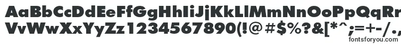 Futurafuturisblackc-fontti – terävät fontit