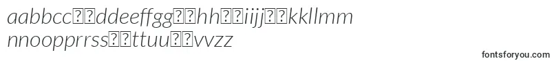 Więcej informacji o czcionce LatoLightitalic Czcionka LatoLightitalic – esperanto czcionki